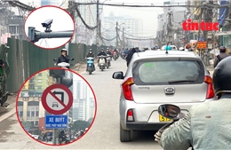 Hà Nội: Ô tô lưu thông tuyến La Thành - Voi Phục cần lưu ý để tránh bị xử phạt