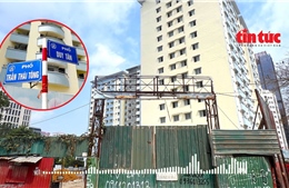 Khu tái định cư trên 'đất vàng' Cầu Giấy đổi diện mạo sau 13 năm bỏ hoang