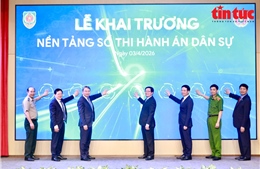 Bộ Tư pháp khai trương nền tảng số Thi hành án dân sự ứng dụng AI