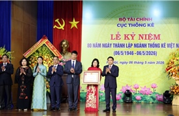 Ngành Thống kê kỷ niệm 80 năm thành lập, đón nhận Huân chương Lao động hạng Nhất