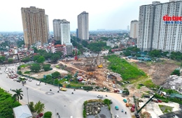 Tăng tốc thi công nút giao Phạm Tu - đường 70, gỡ điểm nghẽn ùn tắc
