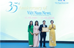 Báo Việt Nam News and Law kỷ niệm 35 năm ngày phát hành số báo đầu tiên