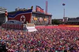 Đoàn đại biểu Đảng và Nhà nước Việt Nam dự lễ kỷ niệm 70 năm Quốc khánh Triều Tiên