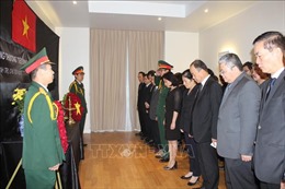 Các Đại sứ quán Việt Nam tại Pháp, Ukraine mở sổ tang và viếng Chủ tịch nước Trần Đại Quang
