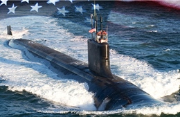 Mỹ hạ thủy tàu ngầm tấn công USS Indiana có sức mạnh hỏa lực lớn