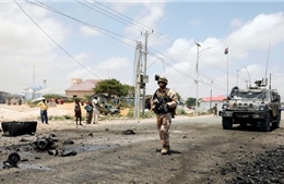 Đoàn xe EU bị trúng bom tại Somalia