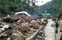 Lũ quét, lở đất ở miền Tây Indonesia, ít nhất 10 người thiệt mạng