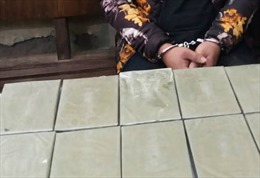 Bắt đối tượng vận chuyển 10 bánh heroin tại Sơn La