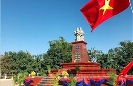 Campuchia khánh thành Đài Hữu nghị Việt Nam - Campuchia tại khu vực Đông Bắc