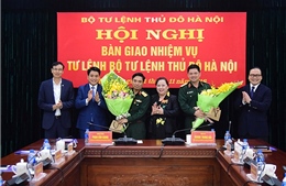 Thiếu tướng Nguyễn Hồng Thái nhận nhiệm vụ Tư lệnh Bộ Tư lệnh Thủ đô