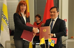 Việt Nam và vùng Wallonie-Bruxelles của Bỉ ký kết 25 dự án hợp tác