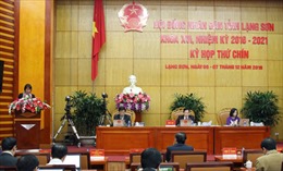 HĐND tỉnh Lạng Sơn thông qua 25 Nghị quyết 