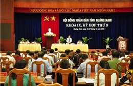 Quảng Nam: Lấy phiếu tín nhiệm 27 người giữ chức vụ do HĐND bầu