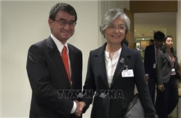 Ngoại trưởng Nhật Bản và Hàn Quốc trao đổi về bồi thường chiến tranh