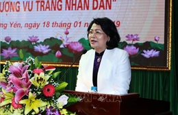 Phó Chủ tịch nước dự lễ trao các danh hiệu vinh dự Nhà nước tại Hưng Yên            