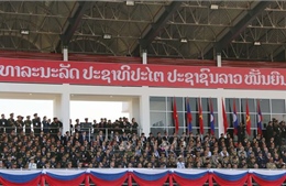 Lào tổ chức trọng thể Mít tinh kỷ niệm 70 năm Ngày thành lập Quân đội nhân dân Lào