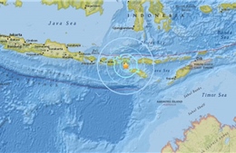  Lại xảy ra động đất mạnh làm rung chuyển thành phố Raba, Indonesia
