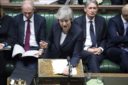 Quốc hội Anh bác kiến nghị của Thủ tướng Theresa May về Brexit