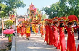 Lễ hội phát lương Đức Thánh Trần đền Trần Thương năm 2019