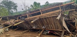  Dông lốc kèm theo mưa đá gây thiệt hại lớn tại Hà Giang