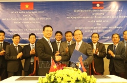 Việt Nam-Lào nâng hợp tác về thông tin, truyền thông lên tầm cao mới