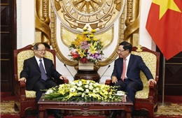 Phó Thủ tướng Phạm Bình Minh tiếp Bí thư Đảng ủy Khu tự trị dân tộc Choang Quảng Tây