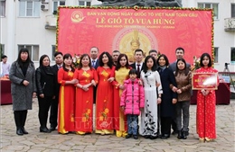Cộng đồng người Việt tại Kharkov ở Ukraine tổ chức Lễ Giỗ Tổ Hùng Vương