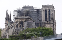 Chạy đua với thời gian để che chắn Nhà thờ Đức Bà Paris trước khi mưa xuống