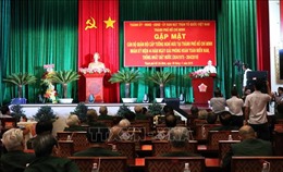 TP Hồ Chí Minh gặp mặt cán bộ Quân đội cấp tướng nghỉ hưu