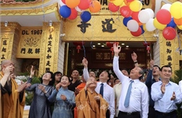 Phó Thủ tướng Trương Hoà Bình chúc mừng Đại lễ Phật đản tại TP Hồ Chí Minh