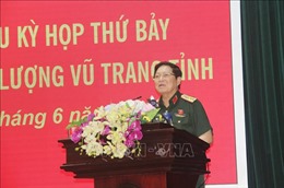 Đại tướng Ngô Xuân Lịch tiếp xúc cử tri tỉnh Hà Nam
