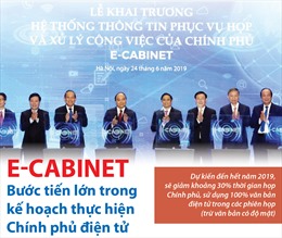 E-Cabinet: Bước tiến lớn trong kế hoạch thực hiện Chính phủ điện tử