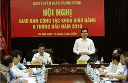 Nâng cao dự báo tình hình và chủ động thông tin về công tác khoa giáo