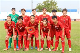 Thắng đậm Myanmar, tuyển nữ Việt Nam đứng đầu bảng B