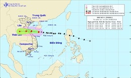 Trưa 30/8, bão số 4 đi vào đất liền các tỉnh từ Nghệ An đến Quảng Bình