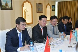 Trưởng Ban Tuyên giáo Trung ương Võ Văn Thưởng thăm và làm việc tại Kazakhstan