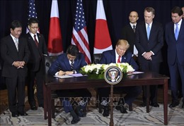 Nhật Bản và Mỹ đạt thỏa thuận thương mại song phương