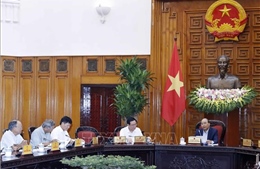 Thủ tướng chủ trì họp thường trực Tiểu ban Kinh tế - Xã hội Đại hội XIII của Đảng