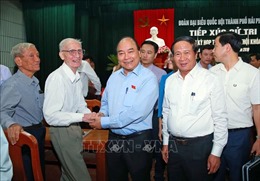 Thủ tướng Nguyễn Xuân Phúc tiếp xúc cử tri huyện Thủy Nguyên, Hải Phòng
