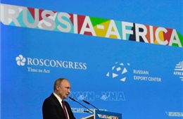 Tổng thống Nga khẳng định ưu tiên phát triển quan hệ với châu Phi