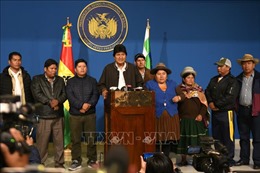 Nhiều nước chỉ trích lực lượng ép Tổng thống Bolivia từ chức