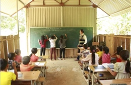 Khắc phục khó khăn ở trường học vùng cao Sơn La