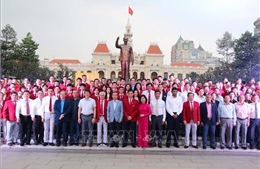 Họp mặt tiễn Đoàn Thể thao Việt Nam khu vực phía Nam dự SEA Games 30