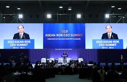 Hội nghị cấp cao ASEAN - Hàn Quốc: Thủ tướng Nguyễn Xuân Phúc dự Hội nghị thượng đỉnh CEO