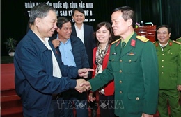 Bộ trưởng Bộ Công an Tô Lâm tiếp xúc cử tri tại Bắc Ninh