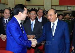 Thủ tướng Nguyễn Xuân Phúc dự Hội nghị tổng kết công tác năm 2019 và triển khai nhiệm vụ năm 2020 của Bộ Thông tin và Truyền thông