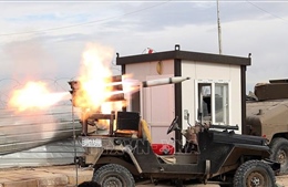 Rocket bắn vào Vùng Xanh ở Baghdad 