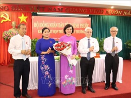 Bà Trần Tuyết Minh được bầu giữ chức Phó Chủ tịch UBND tỉnh Bình Phước