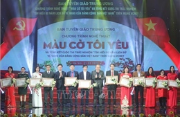 Trao giải Cuộc thi Tìm hiểu 90 năm lịch sử vẻ vang của Đảng Cộng sản Việt Nam