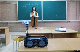 Trường THCS đầu tiên ở Thái Nguyên dạy học trực tuyến cho học sinh